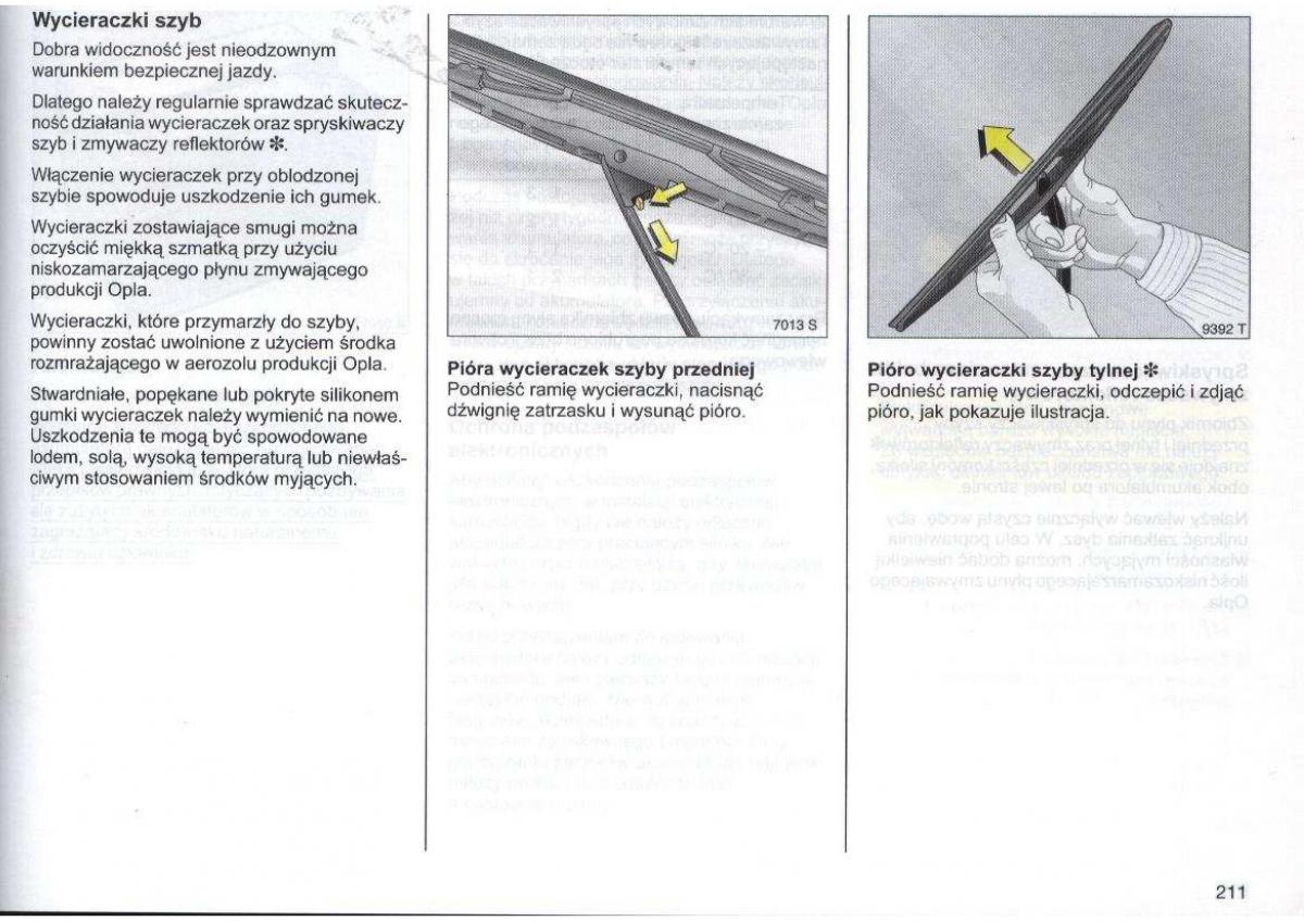 Opel Zafira A Vauxhall instrukcja obslugi / page 212