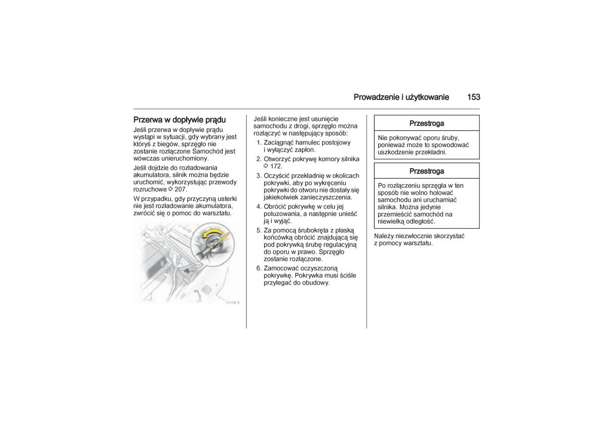 Opel Zafira B Vauxhall instrukcja obslugi / page 153
