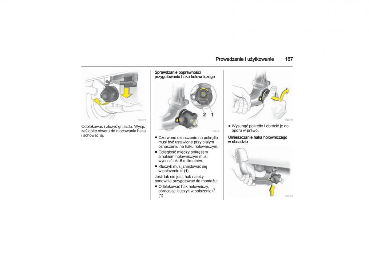 Opel Zafira B Vauxhall instrukcja obslugi / page 167