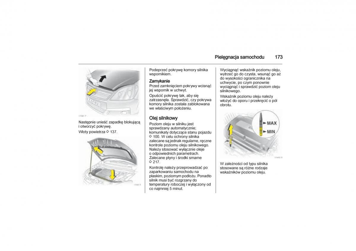 Opel Zafira B Vauxhall instrukcja obslugi / page 173