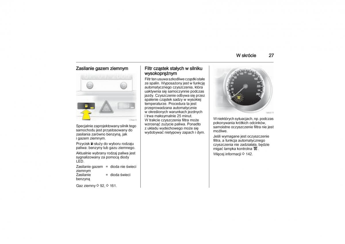 Opel Zafira B Vauxhall instrukcja obslugi / page 27