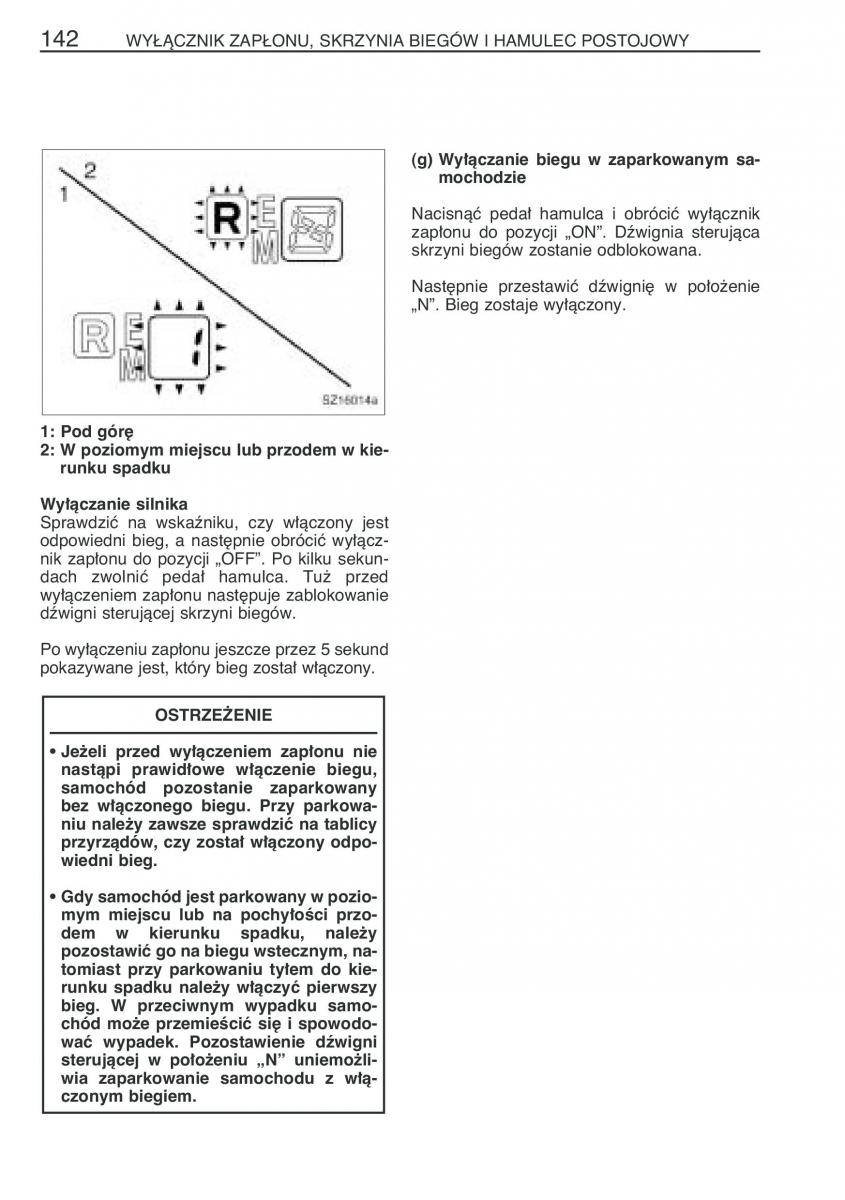 Toyota Yaris I 1 Vitz Echo instrukcja obslugi / page 149