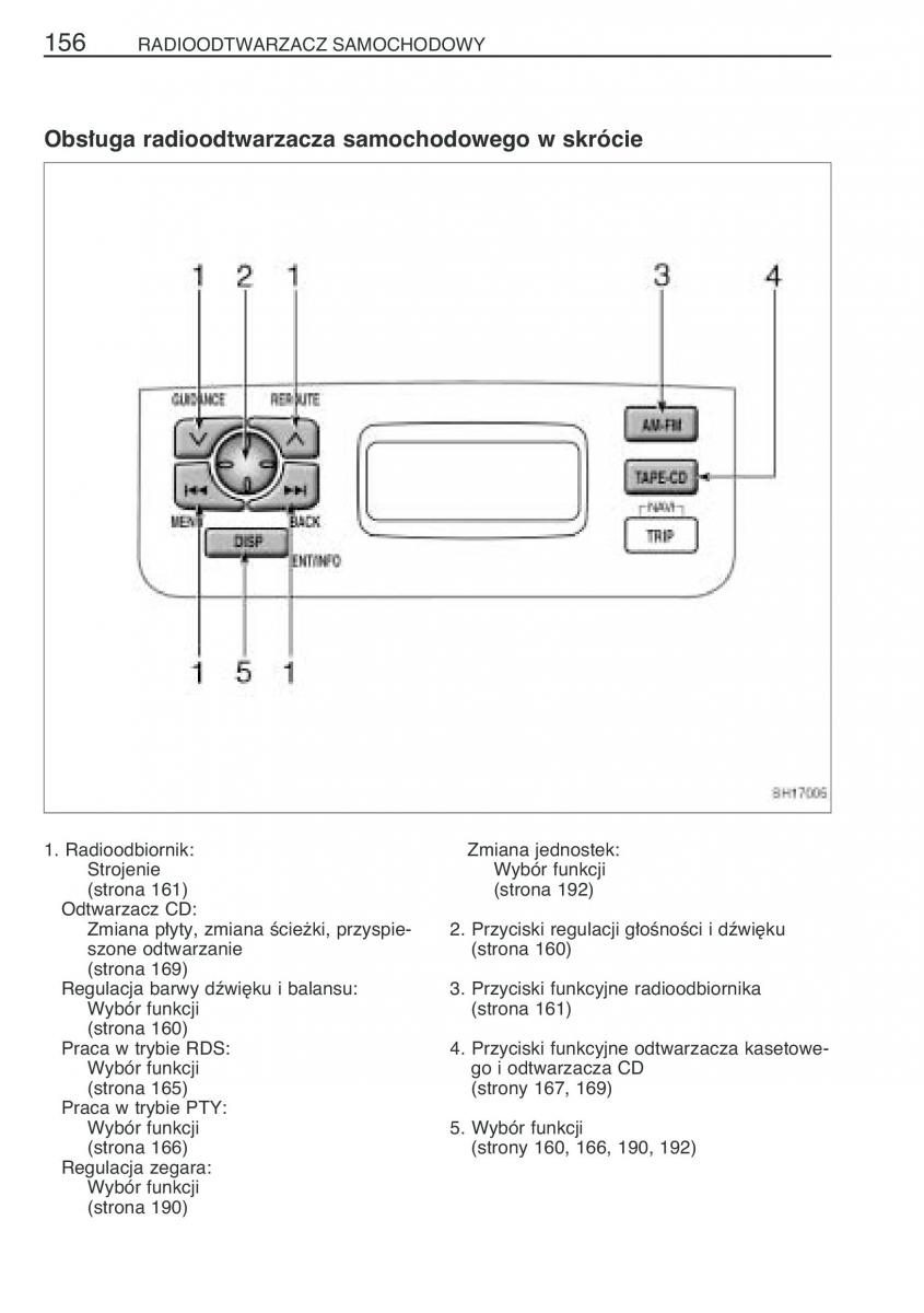 Toyota Yaris I 1 Vitz Echo instrukcja obslugi / page 163