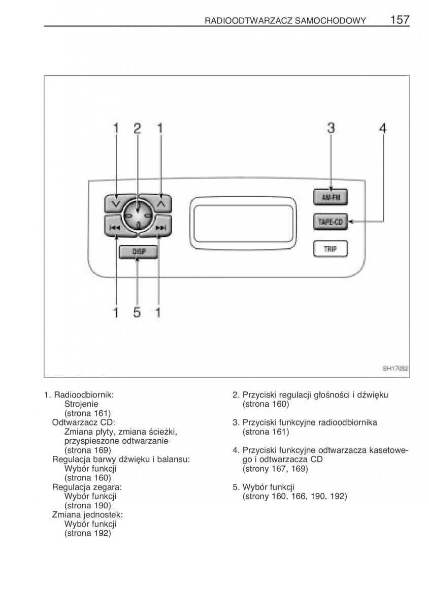 Toyota Yaris I 1 Vitz Echo instrukcja obslugi / page 164