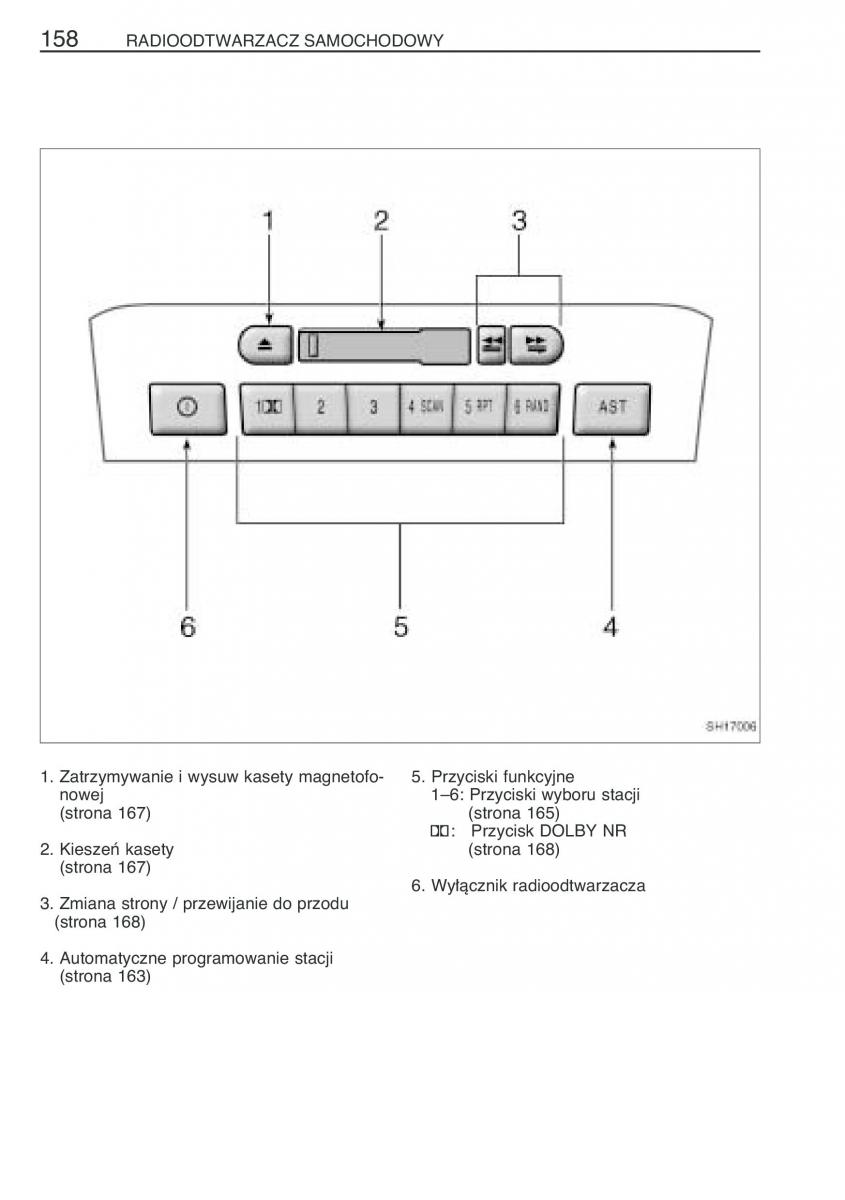 Toyota Yaris I 1 Vitz Echo instrukcja obslugi / page 165