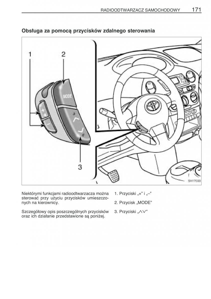 Toyota Yaris I 1 Vitz Echo instrukcja obslugi / page 178