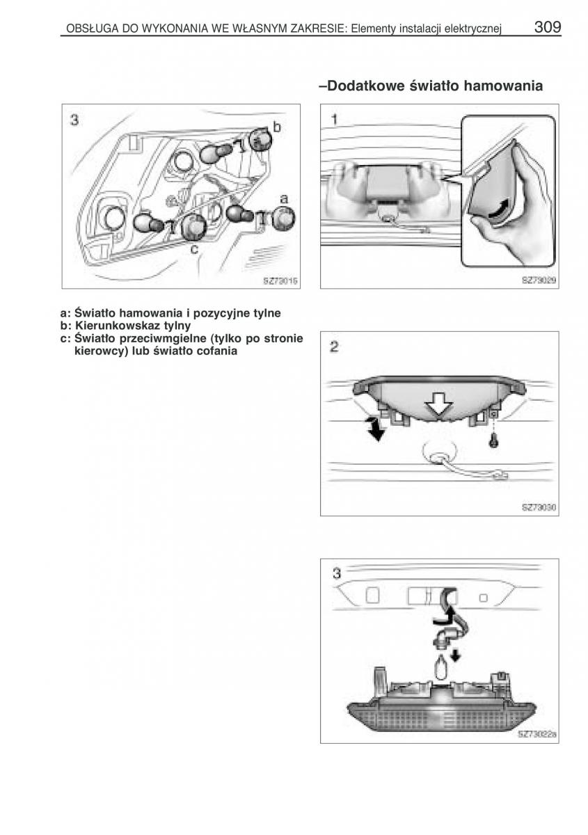 Toyota Yaris I 1 Vitz Echo instrukcja obslugi / page 316