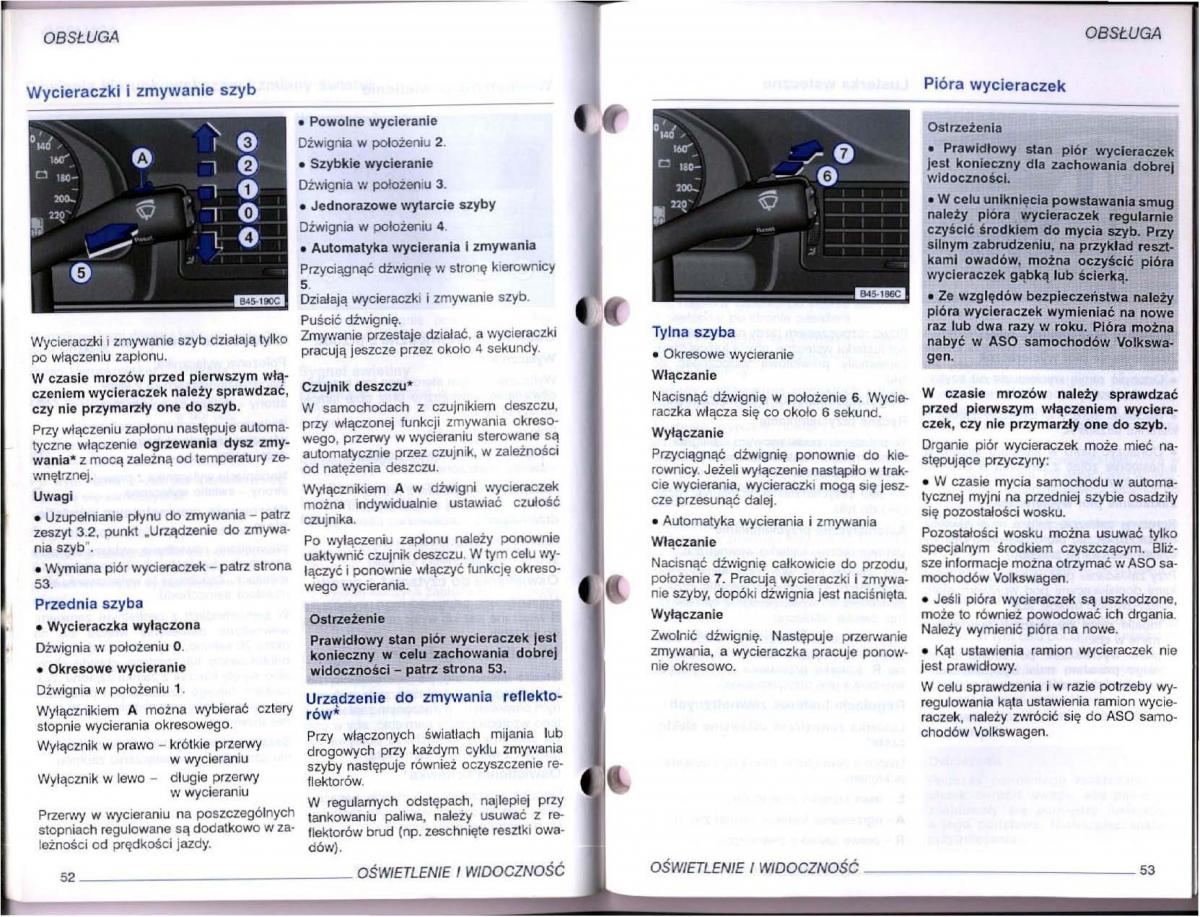 VW Passat B5 instrukcja obslugi / page 26