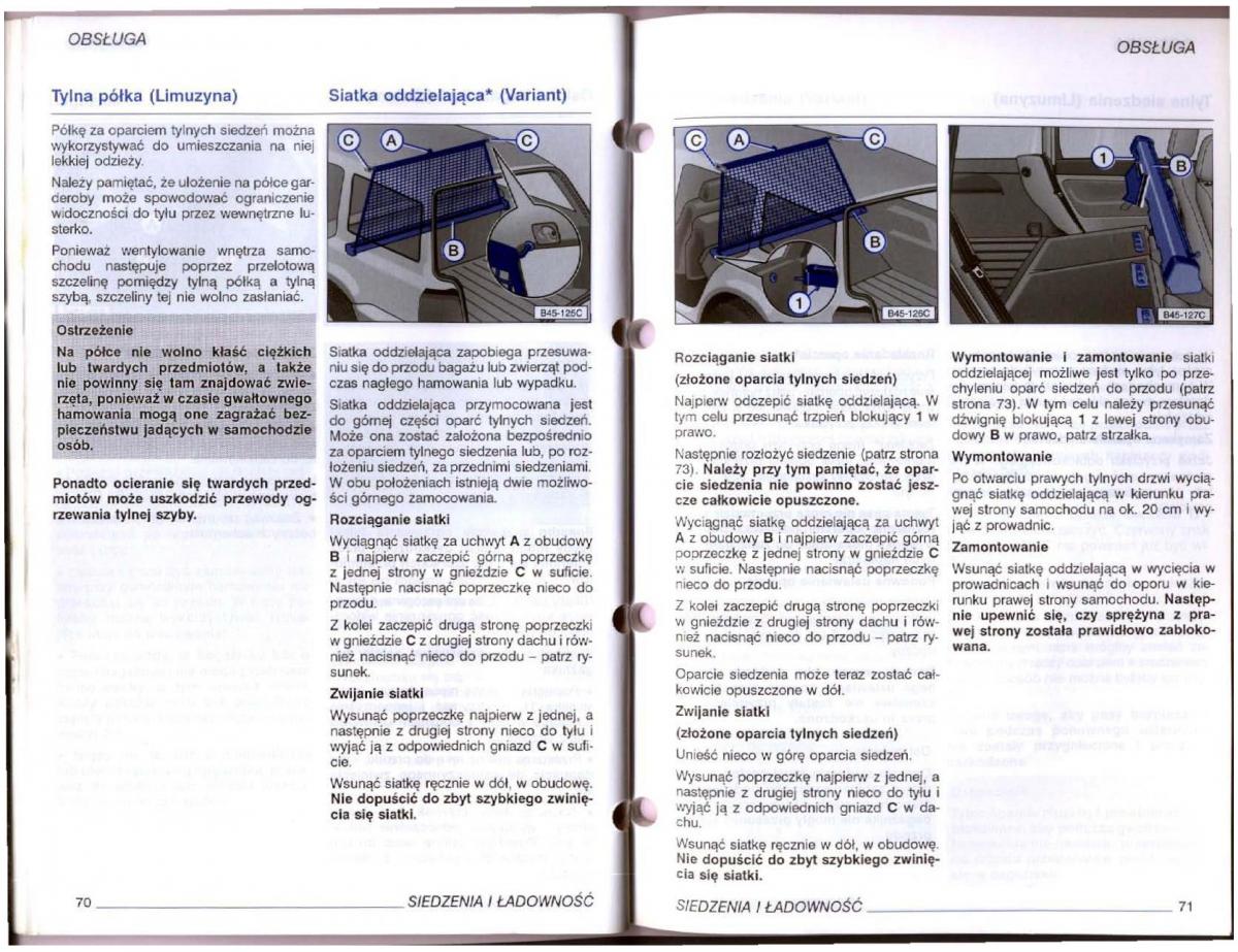 VW Passat B5 instrukcja obslugi / page 35