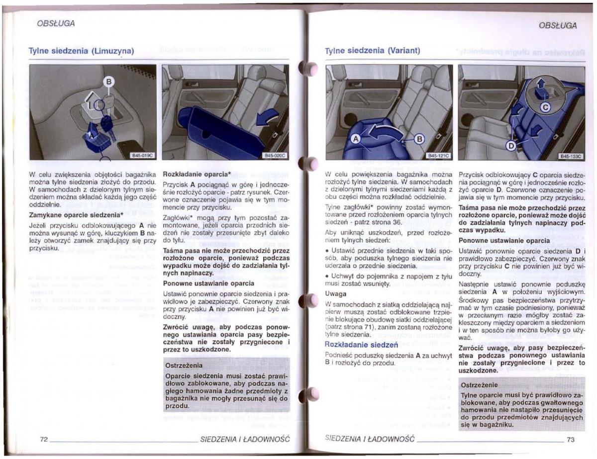 VW Passat B5 instrukcja obslugi / page 36