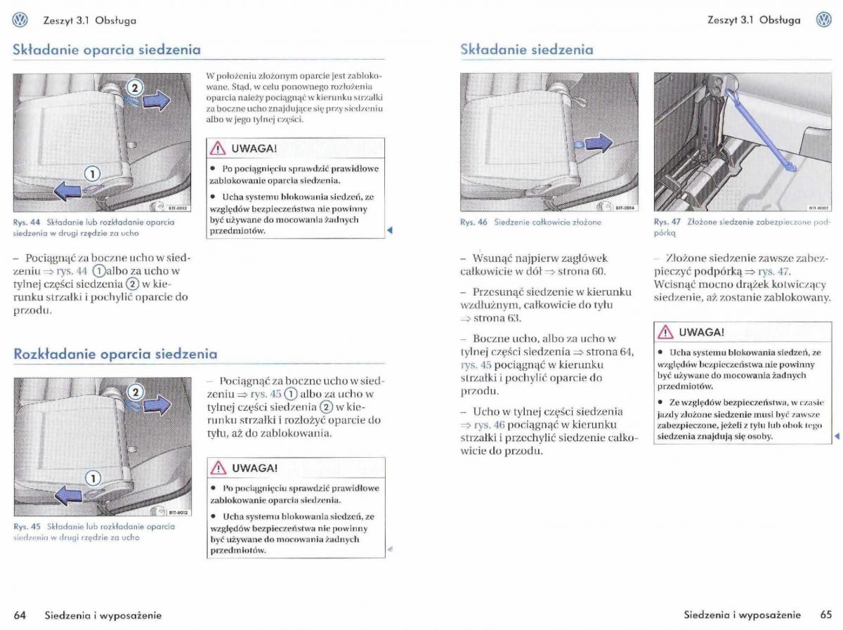 instrukcja obsługi  VW Touran I 1 instrukcja / page 34