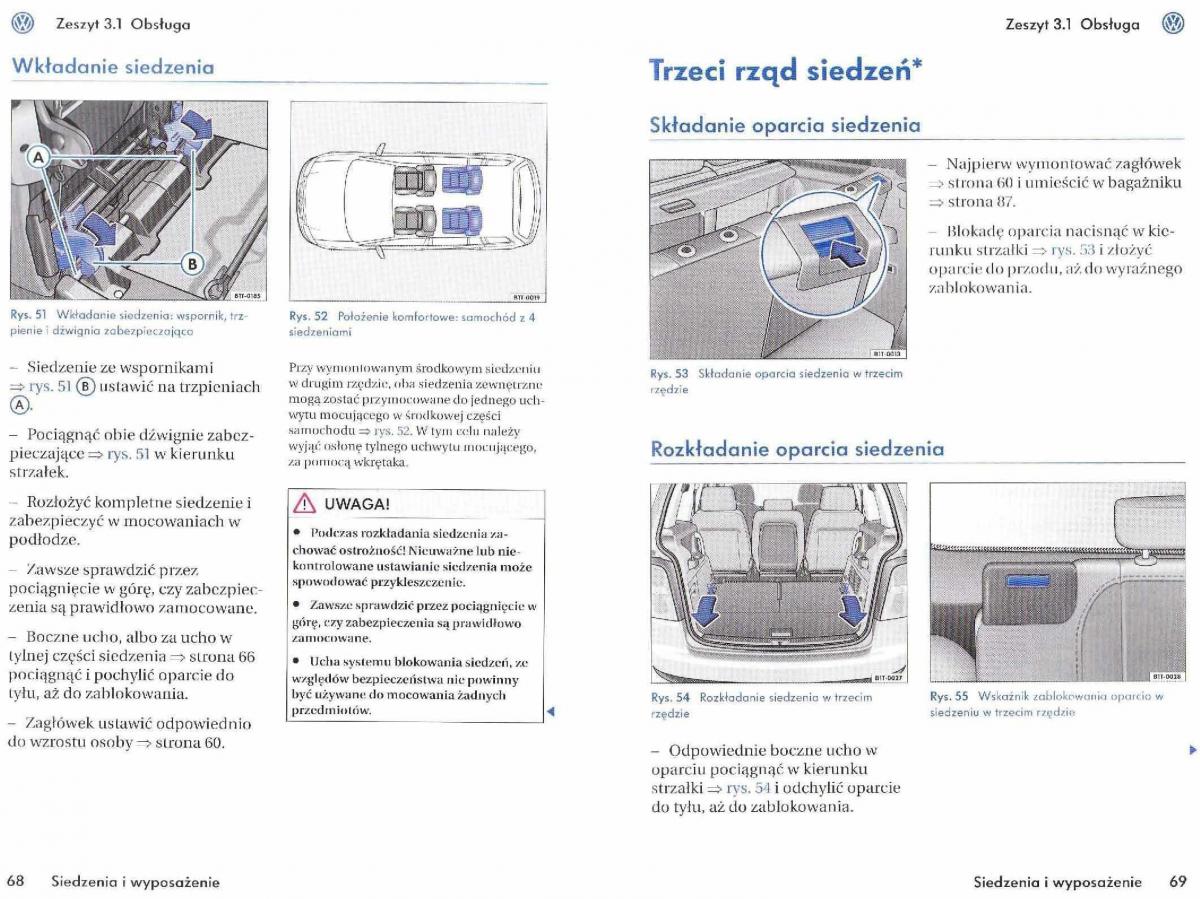 instrukcja obsługi  VW Touran I 1 instrukcja / page 36