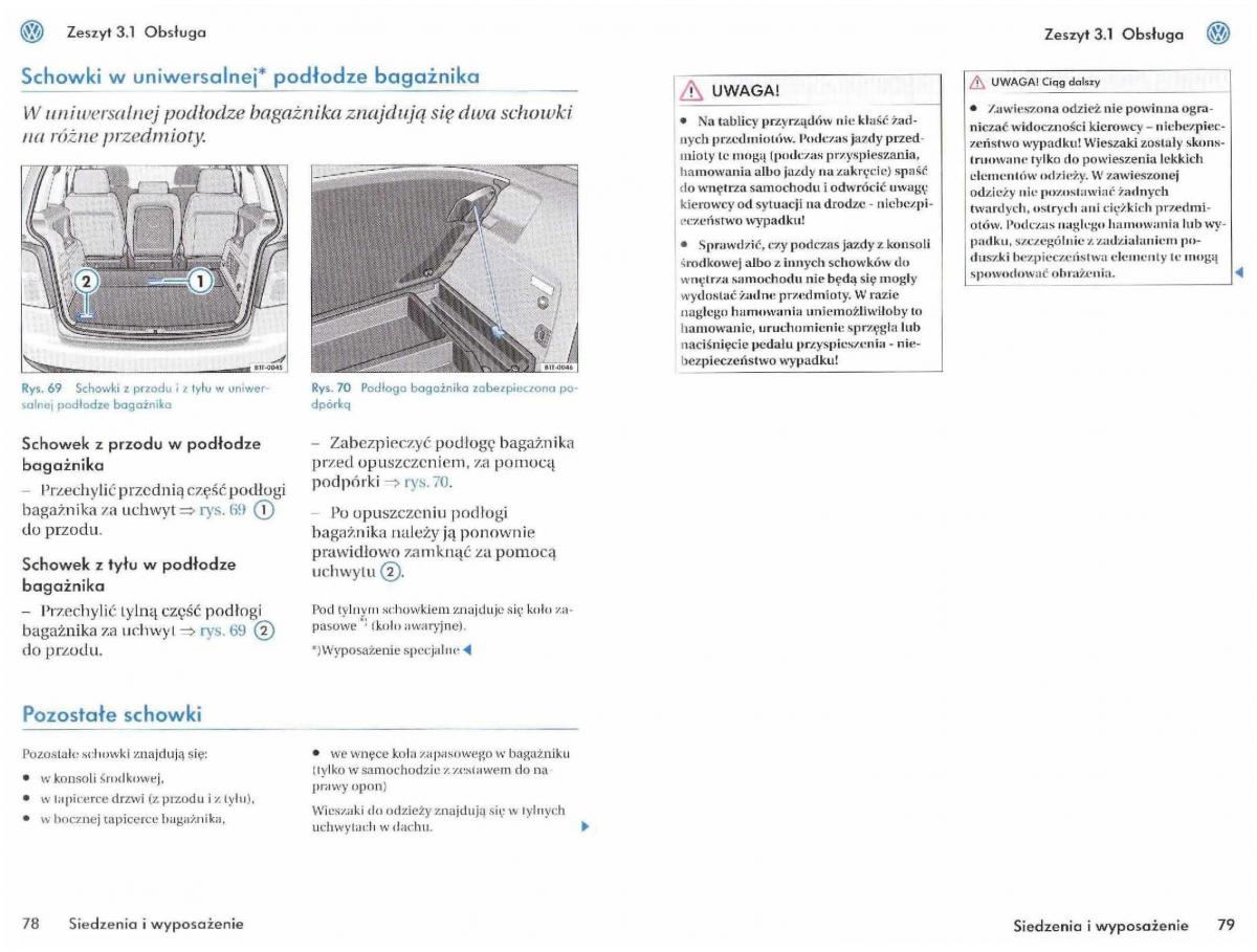 instrukcja obsługi  VW Touran I 1 instrukcja / page 41