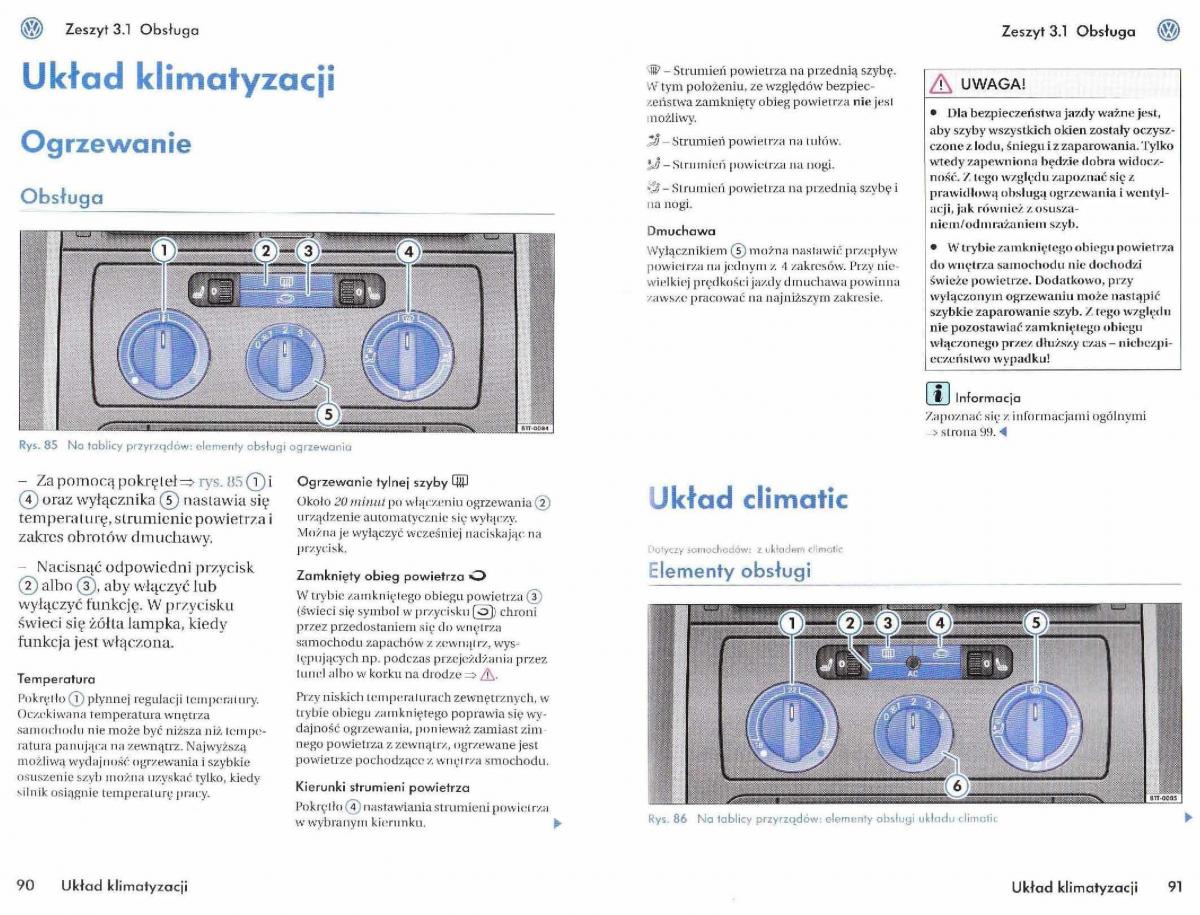 instrukcja obsługi  VW Touran I 1 instrukcja / page 47