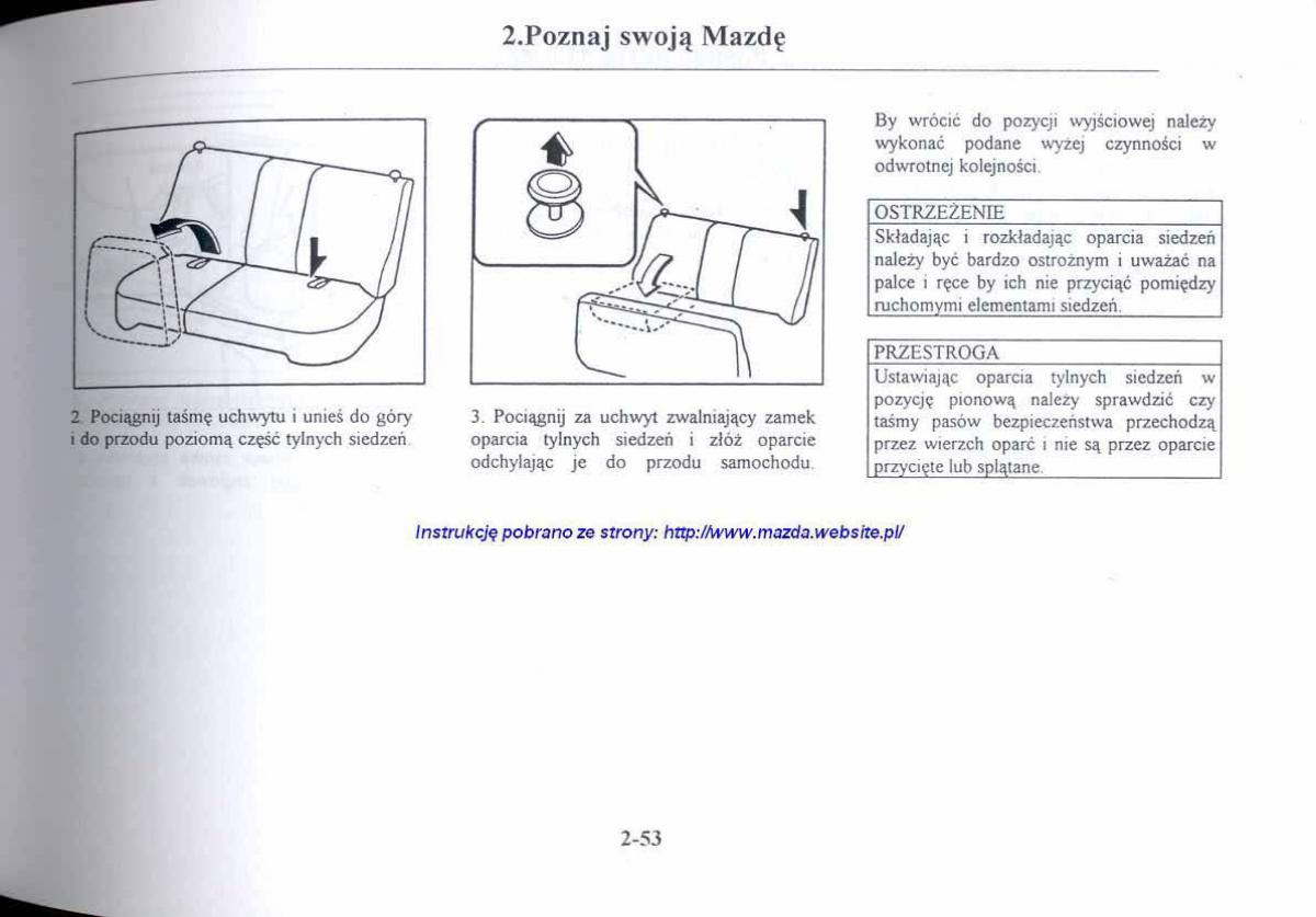 Mazda 626 V instrukcja obslugi / page 65