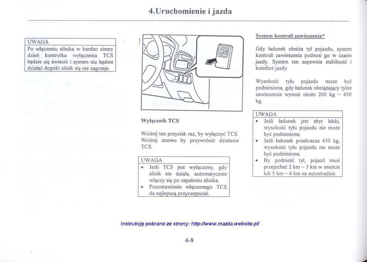 Mazda 626 V instrukcja obslugi / page 149