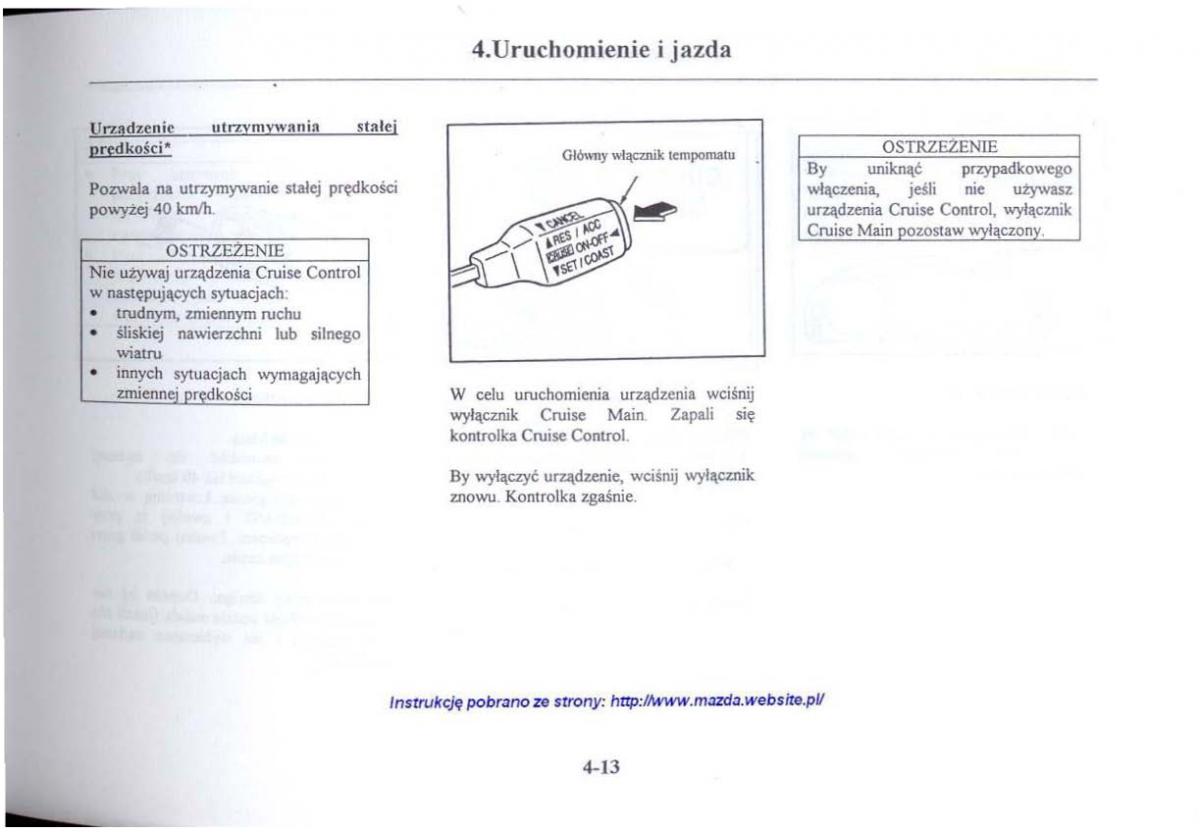 Mazda 626 V instrukcja obslugi / page 154