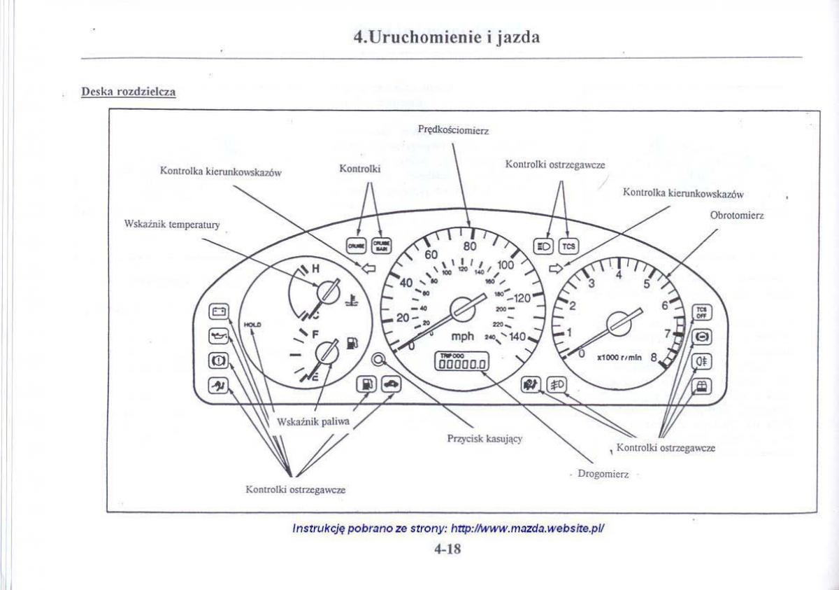 Mazda 626 V instrukcja obslugi / page 159