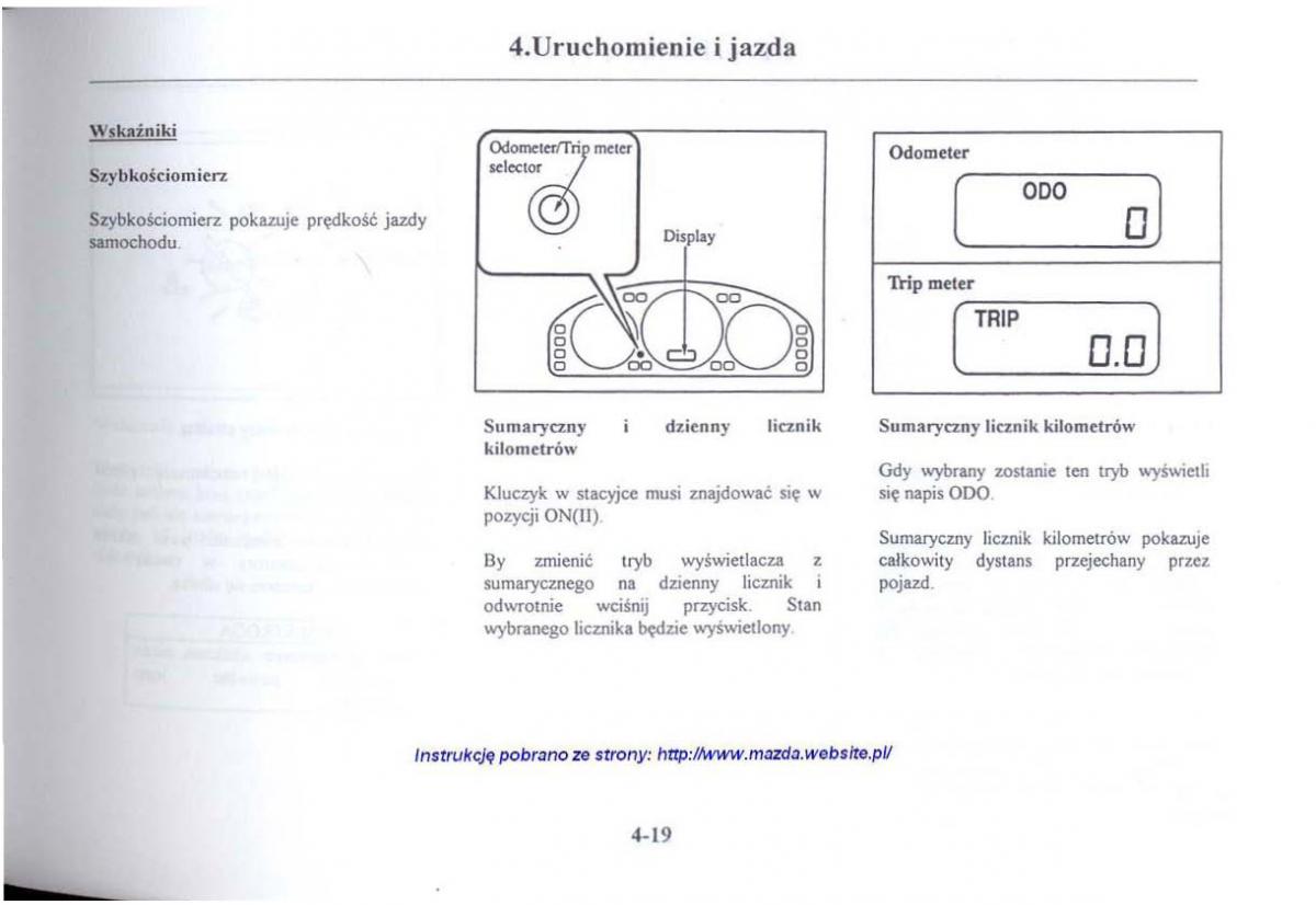 Mazda 626 V instrukcja obslugi / page 160