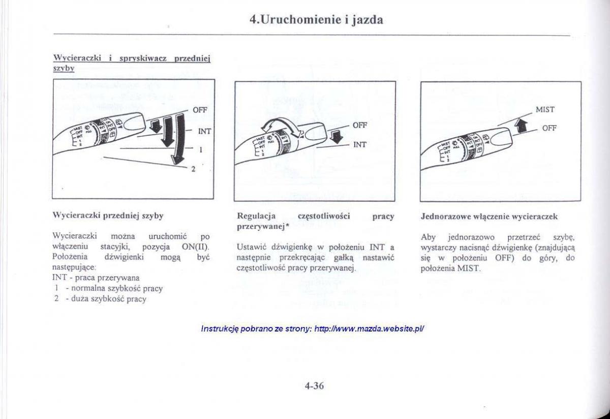 Mazda 626 V instrukcja obslugi / page 177