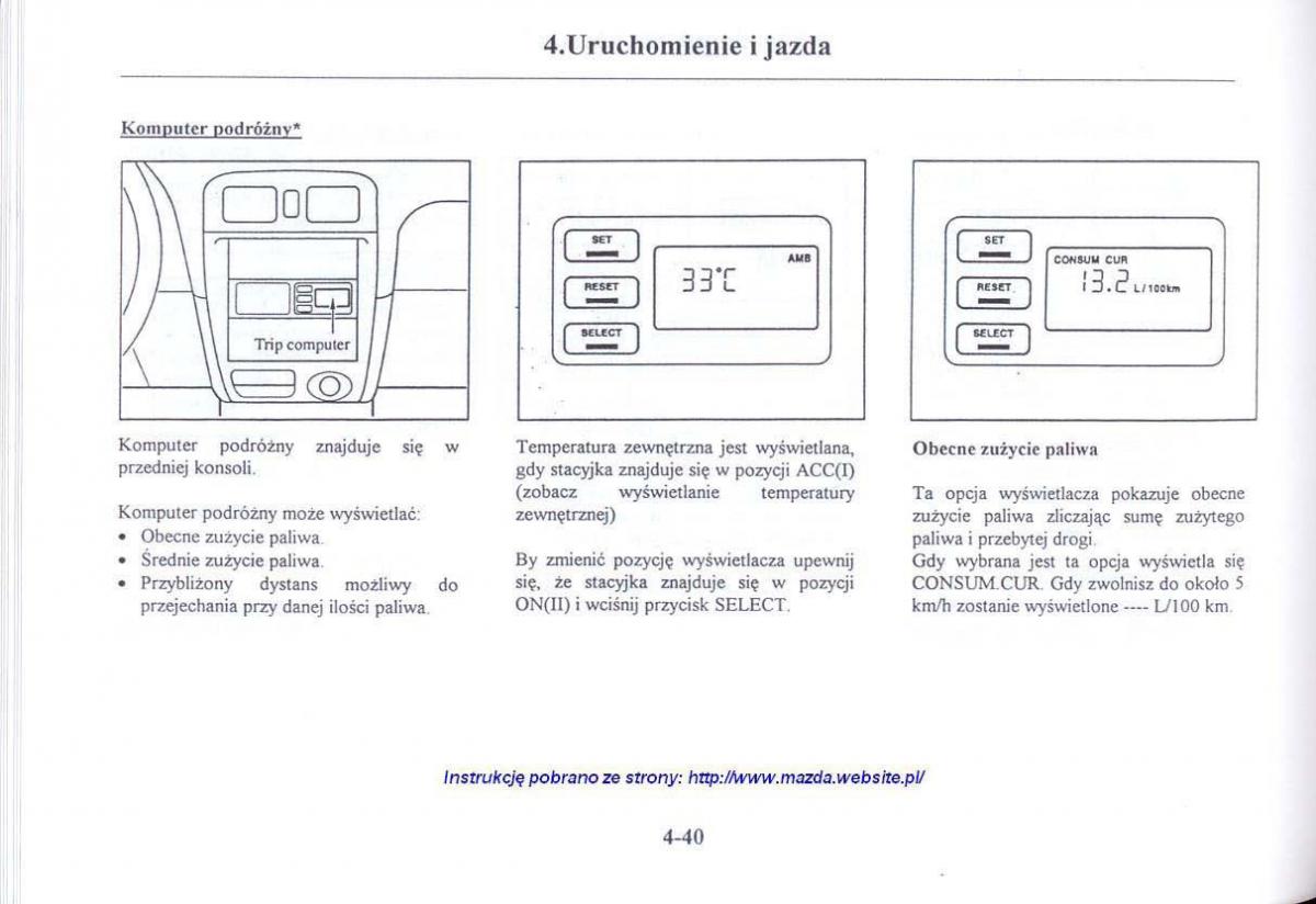 Mazda 626 V instrukcja obslugi / page 181