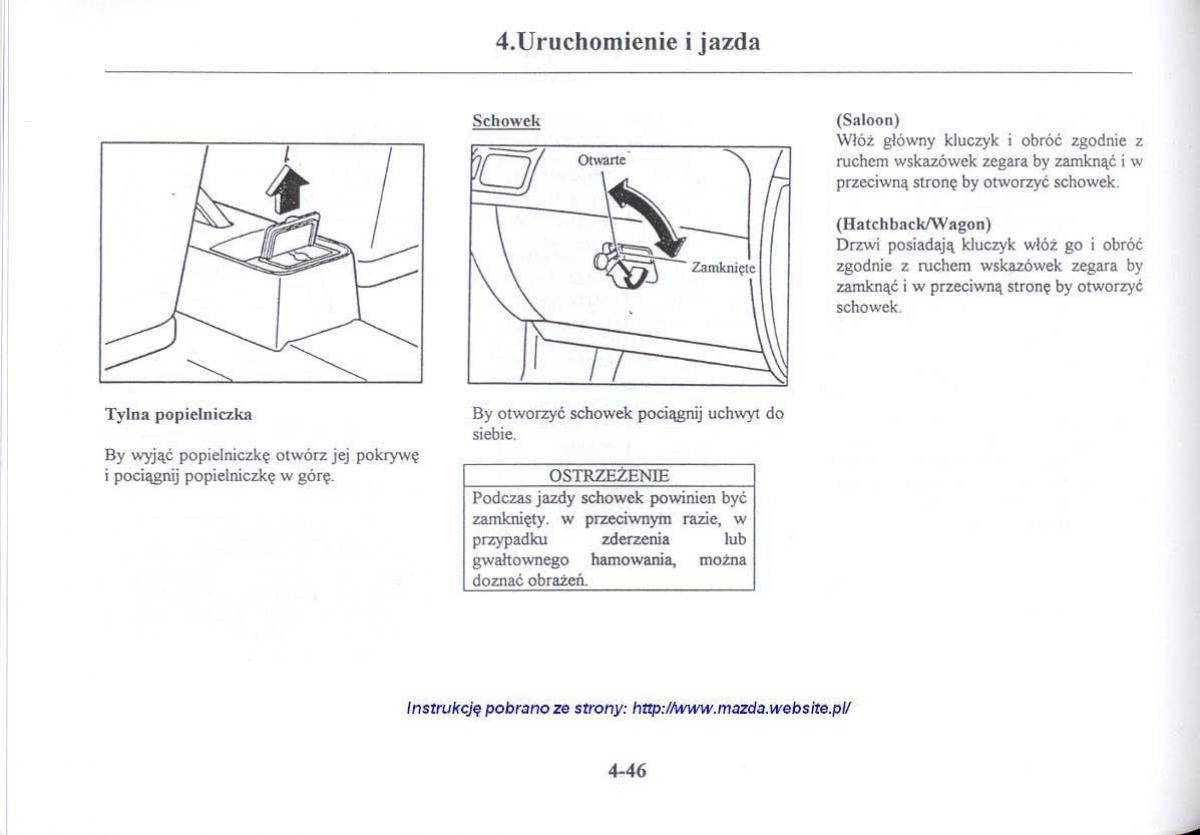 Mazda 626 V instrukcja obslugi / page 187