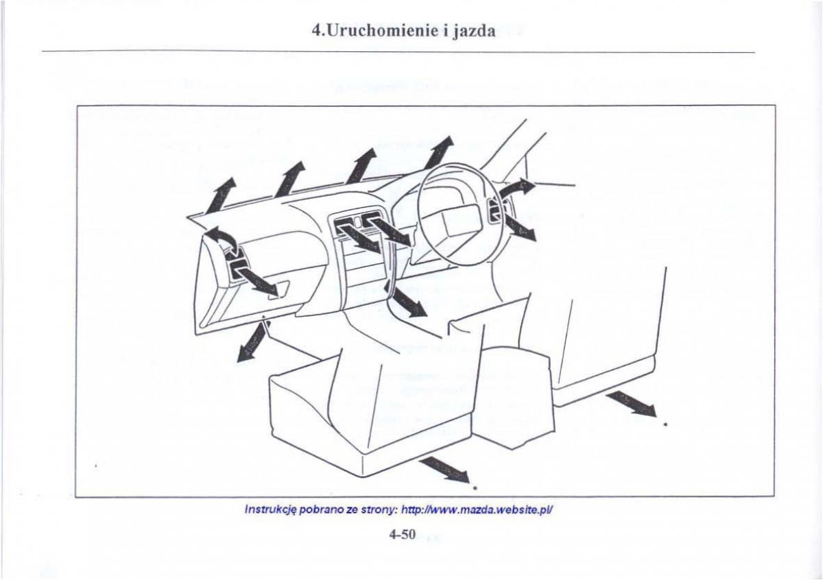 Mazda 626 V instrukcja obslugi / page 191