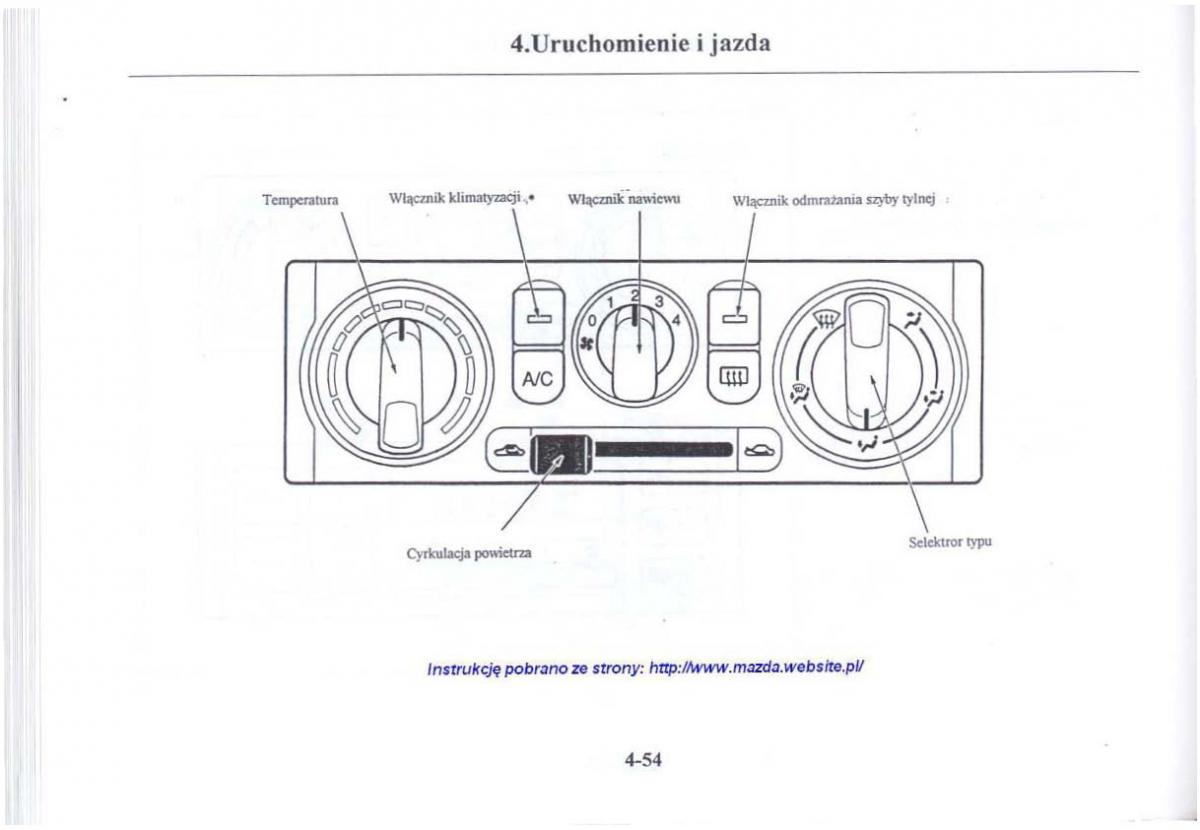 Mazda 626 V instrukcja obslugi / page 195