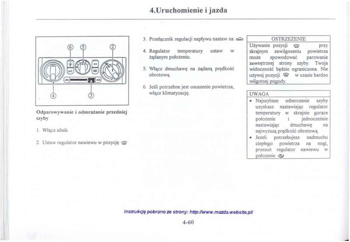 Mazda 626 V instrukcja obslugi / page 201