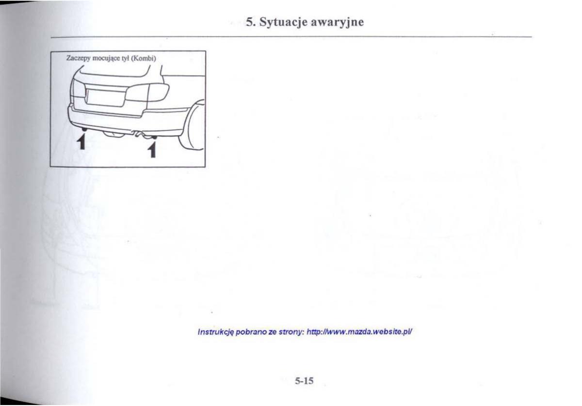 Mazda 626 V instrukcja obslugi / page 226