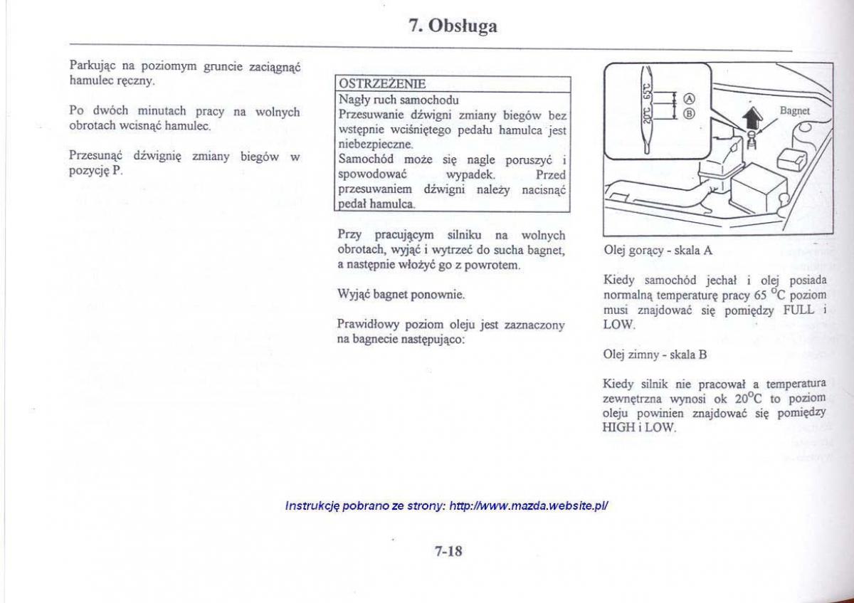 Mazda 626 V instrukcja obslugi / page 269