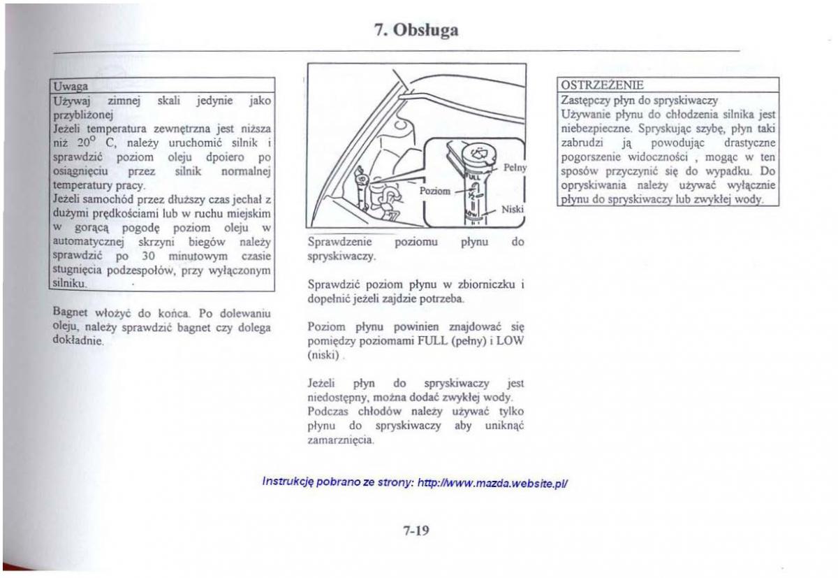 Mazda 626 V instrukcja obslugi / page 270