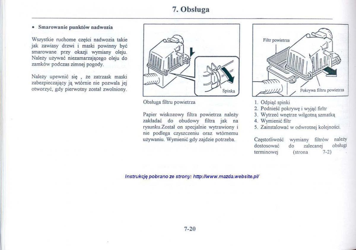 Mazda 626 V instrukcja obslugi / page 271