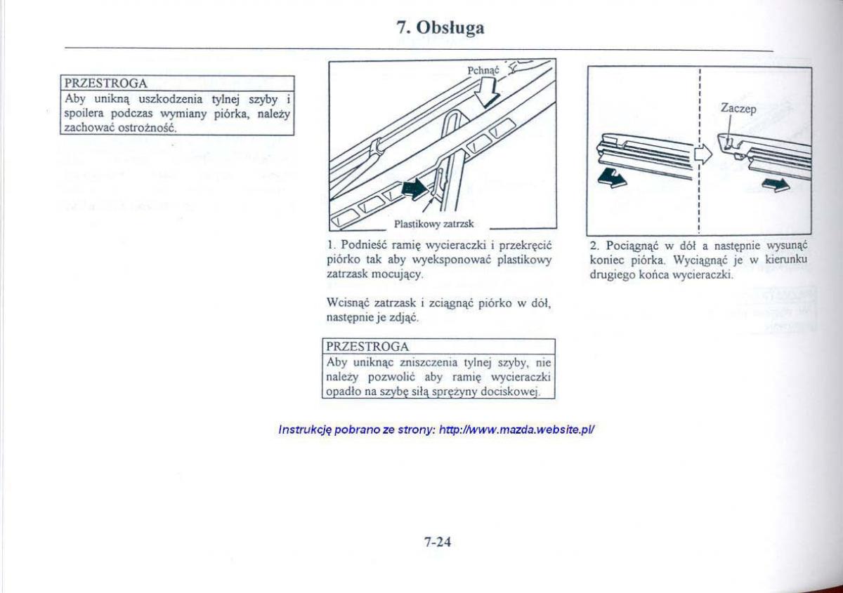 Mazda 626 V instrukcja obslugi / page 275