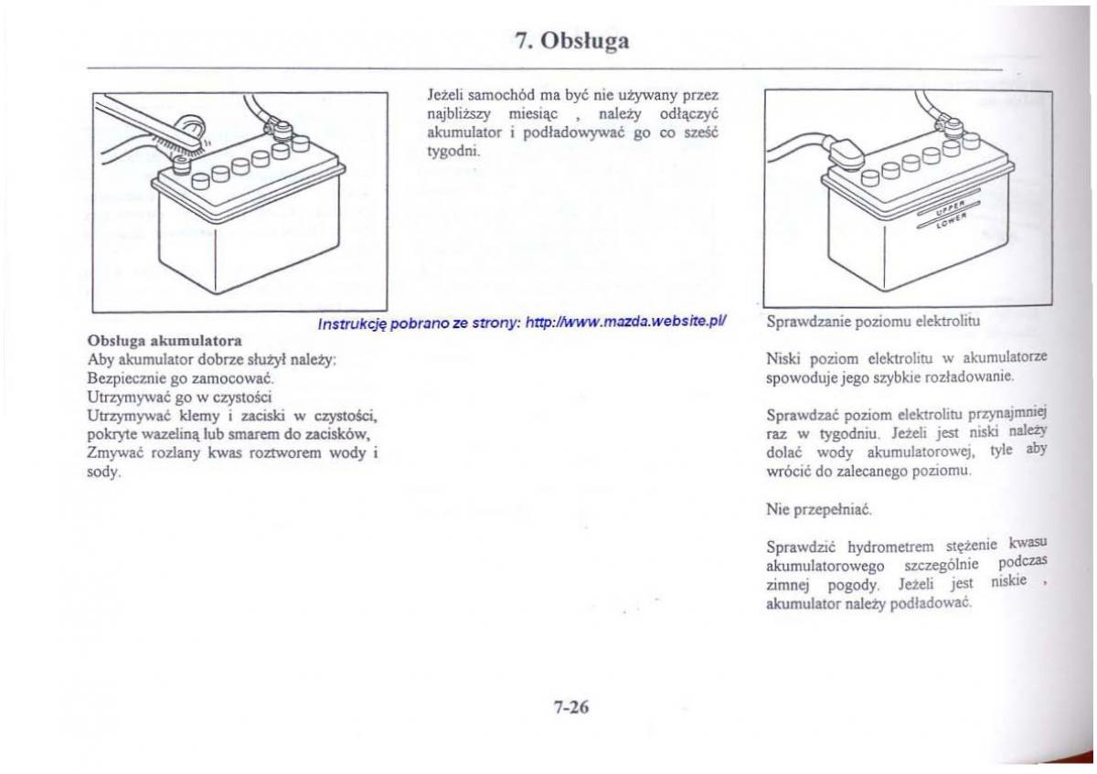 Mazda 626 V instrukcja obslugi / page 277