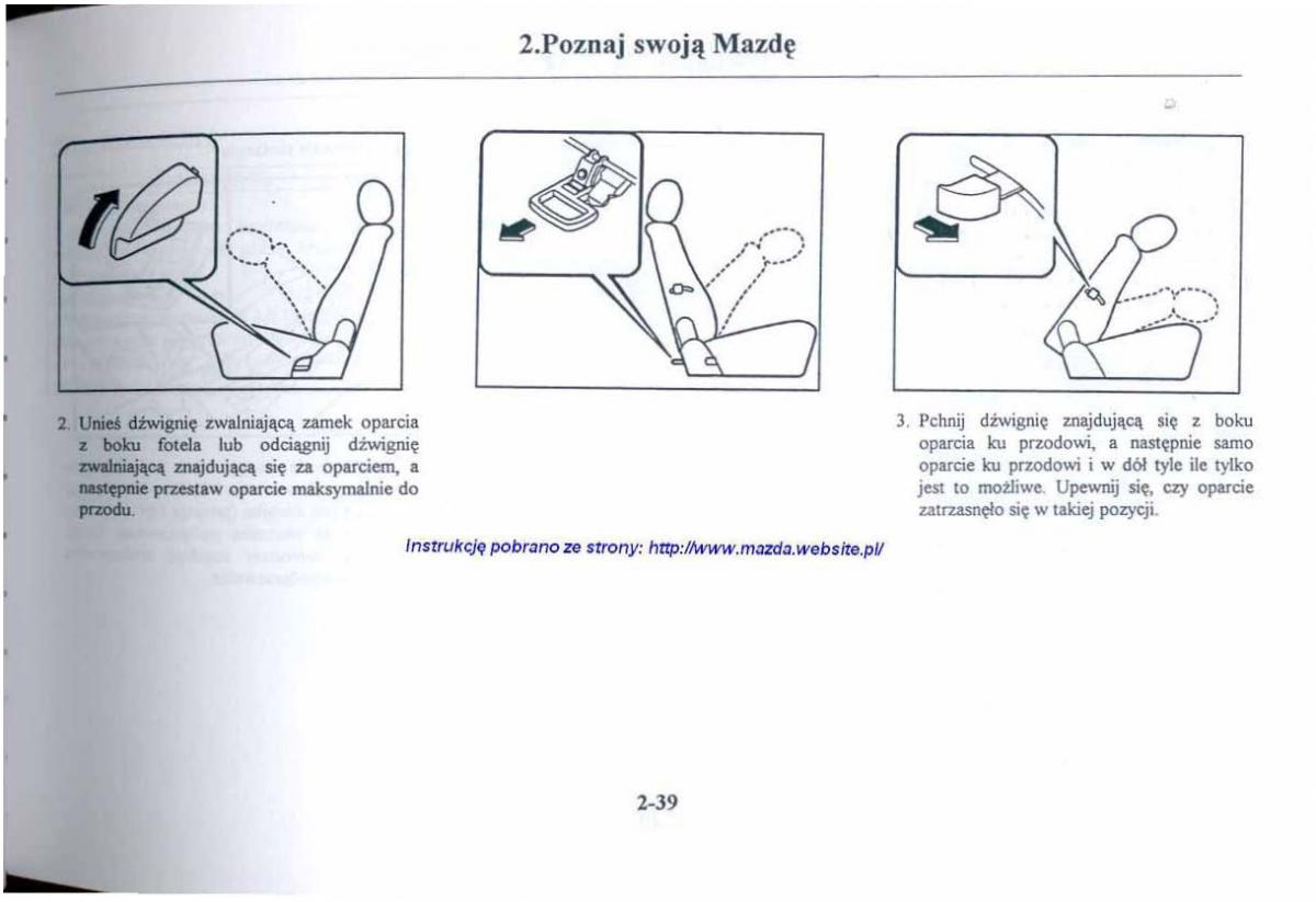 Mazda 626 V instrukcja obslugi / page 51