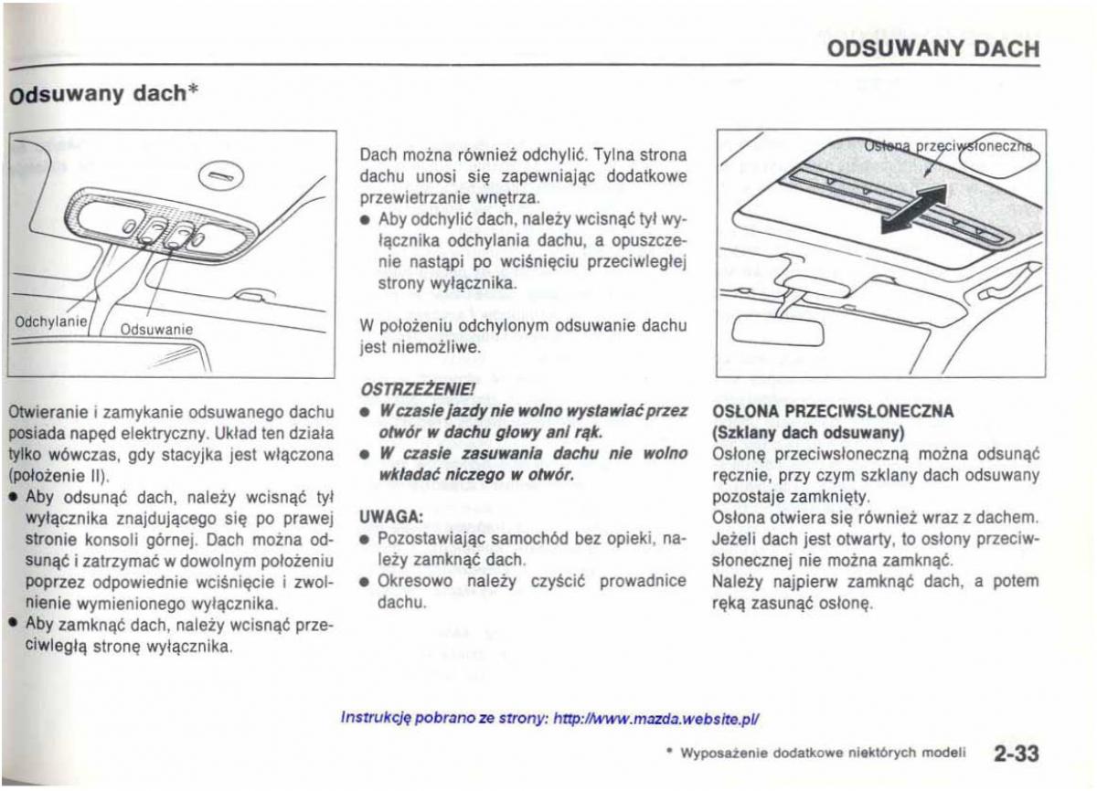 Mazda 626 IV 4 instrukcja obslugi / page 60