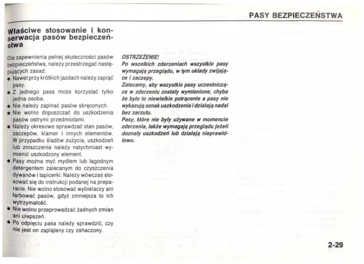 Mazda 626 IV 4 instrukcja obslugi / page 64