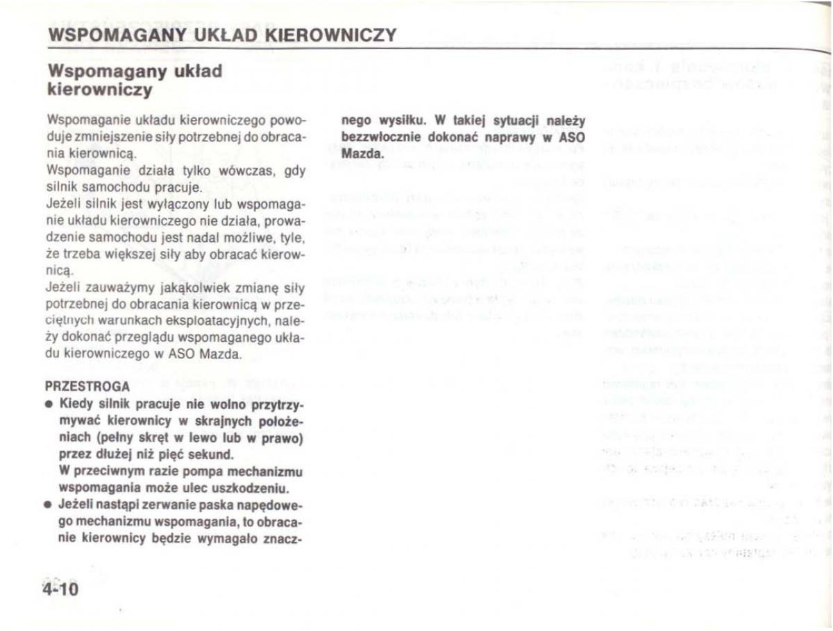 Mazda 626 IV 4 instrukcja obslugi / page 65