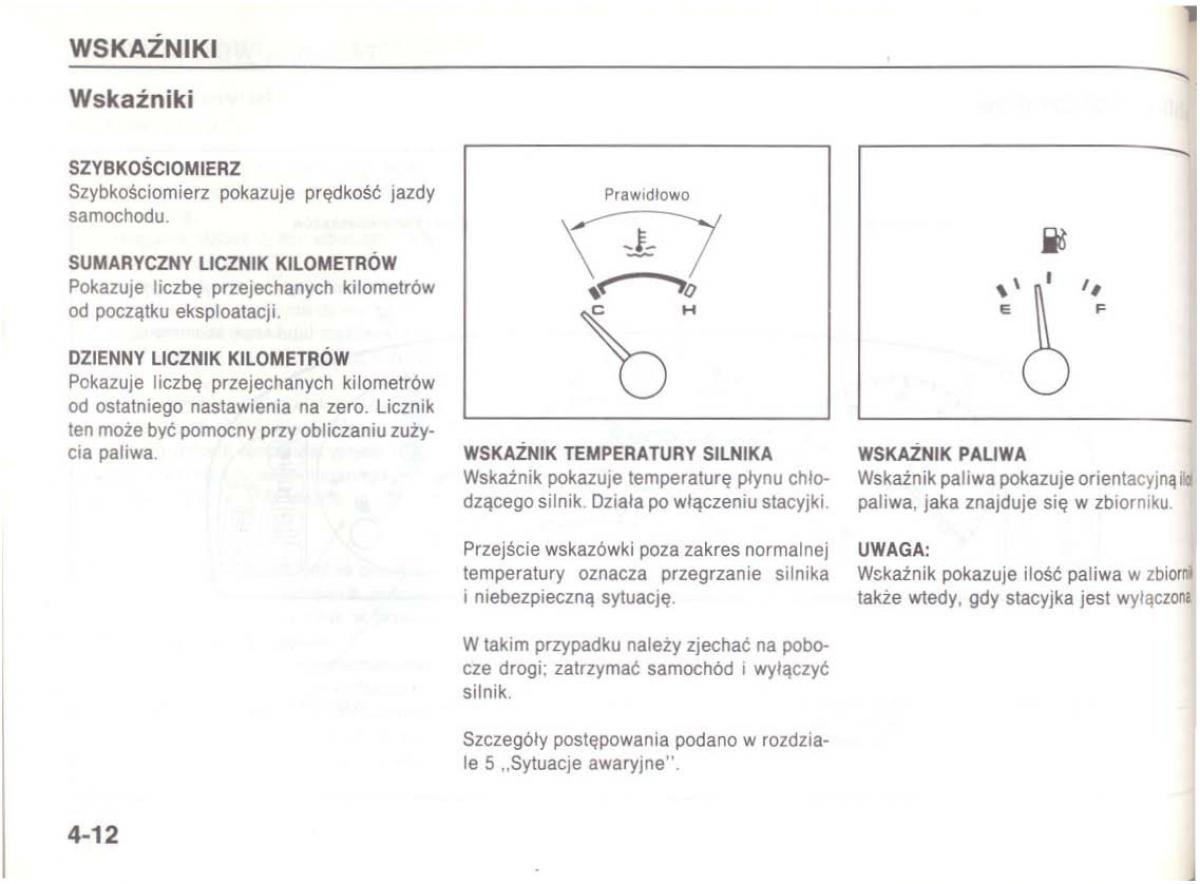 Mazda 626 IV 4 instrukcja obslugi / page 67