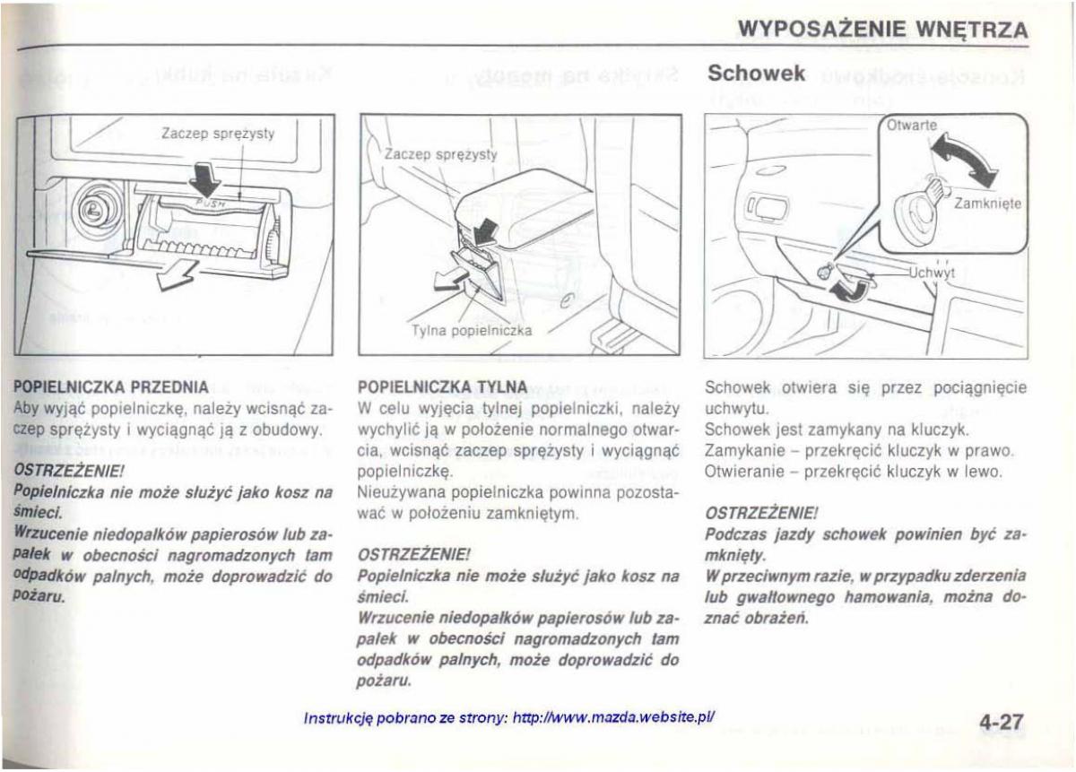 Mazda 626 IV 4 instrukcja obslugi / page 82