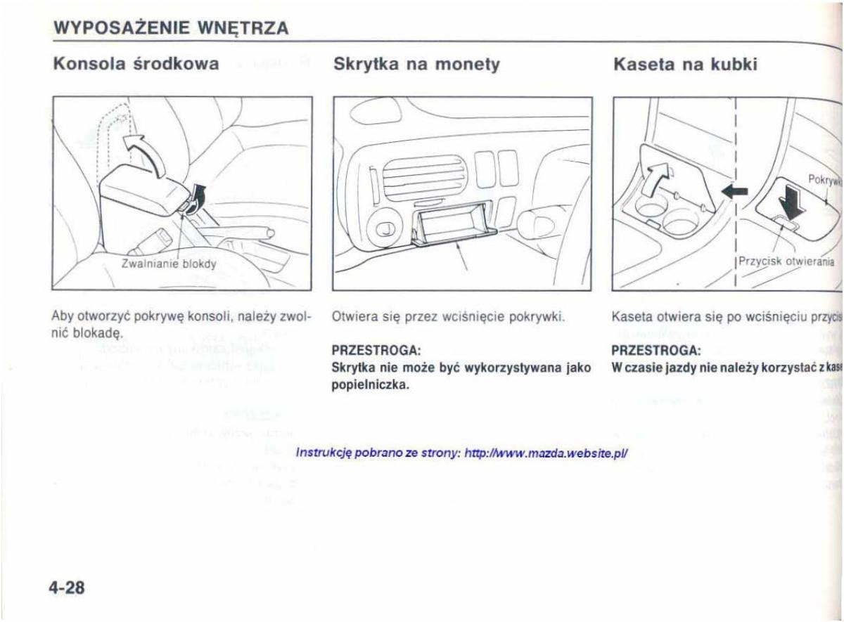 Mazda 626 IV 4 instrukcja obslugi / page 83