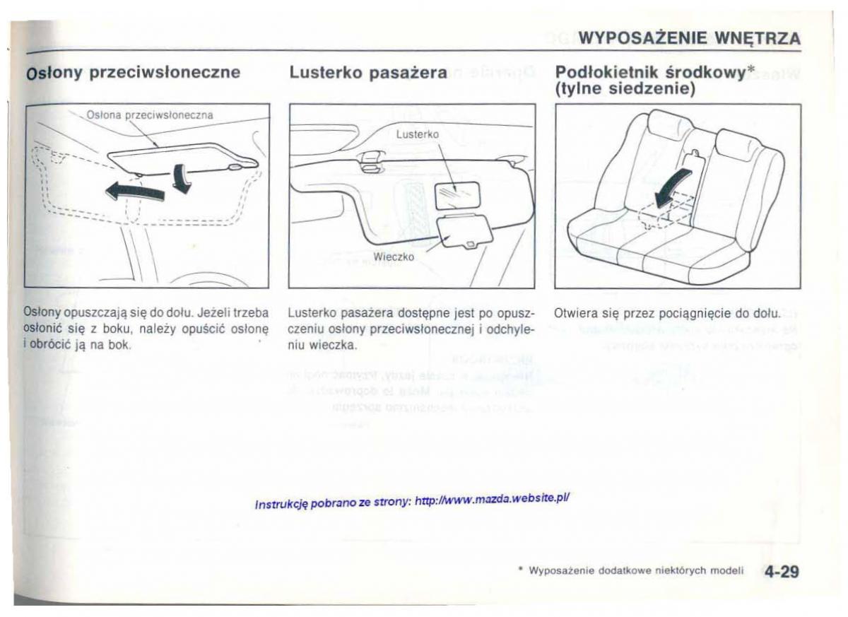 Mazda 626 IV 4 instrukcja obslugi / page 84