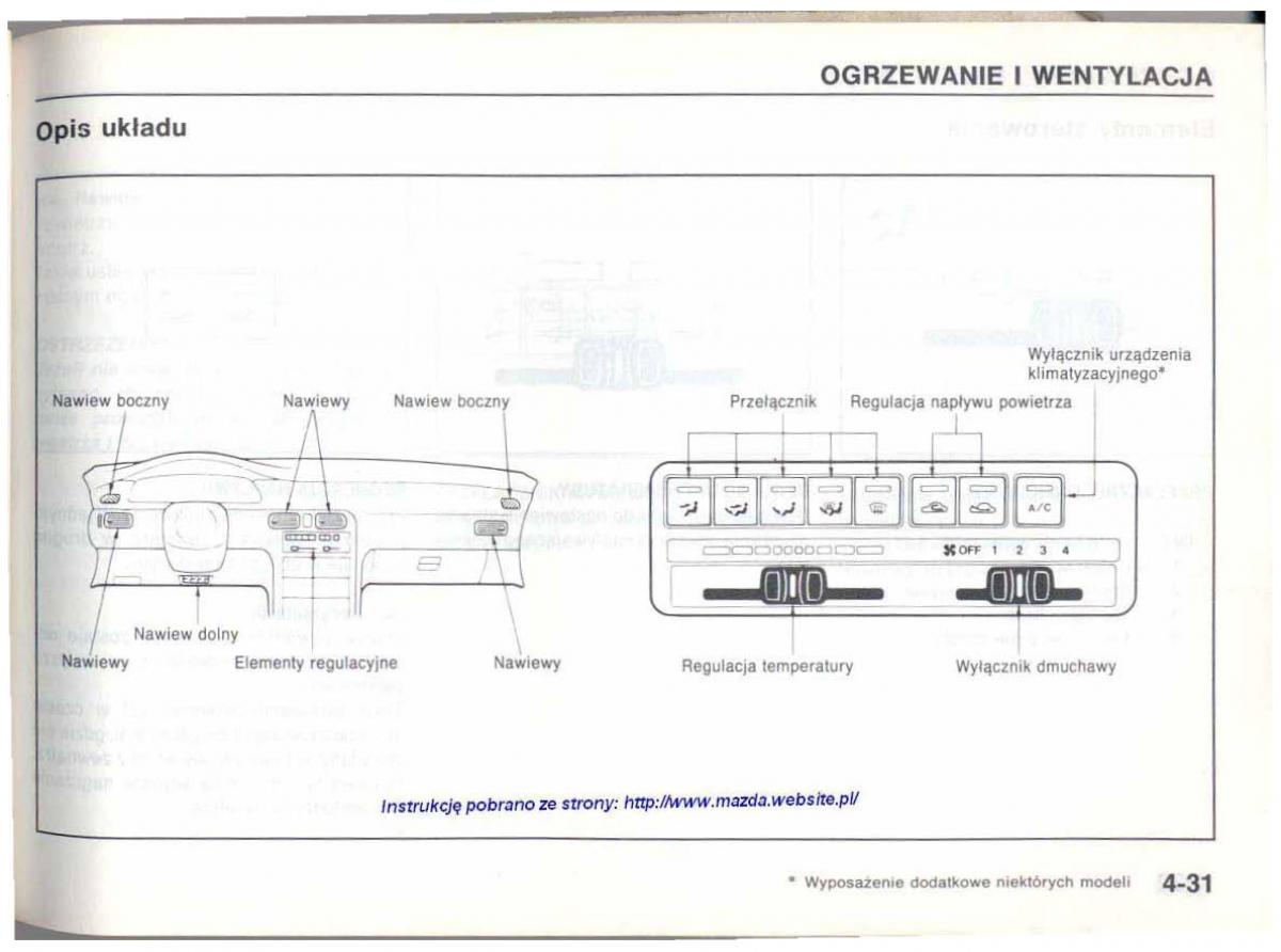 Mazda 626 IV 4 instrukcja obslugi / page 86