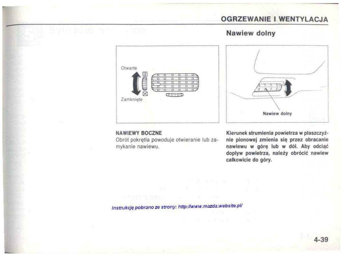 Mazda 626 IV 4 instrukcja obslugi / page 94