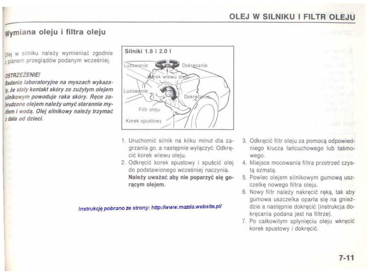 Mazda 626 IV 4 instrukcja obslugi / page 132