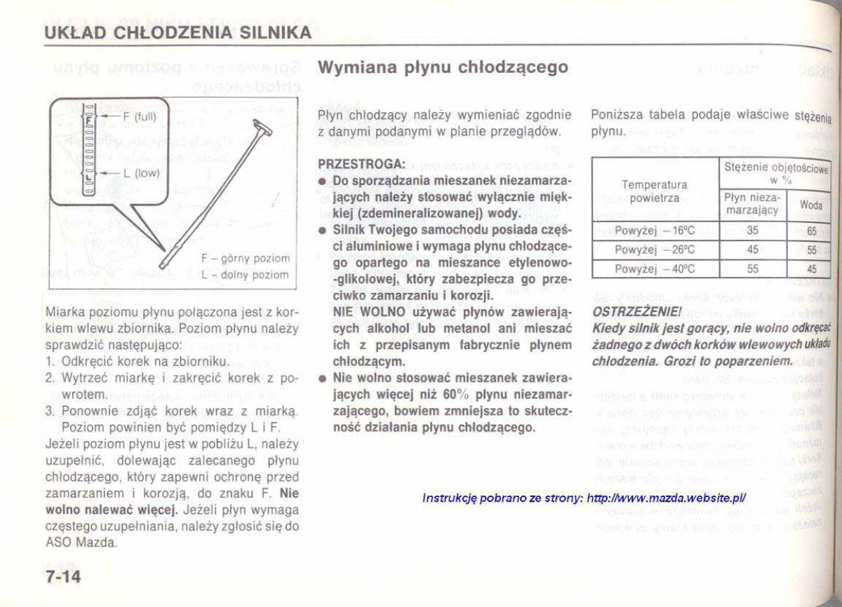 Mazda 626 IV 4 instrukcja obslugi / page 135