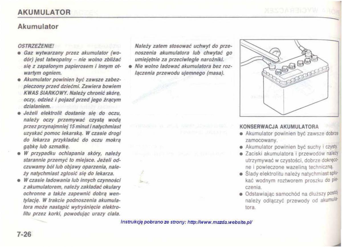 Mazda 626 IV 4 instrukcja obslugi / page 147