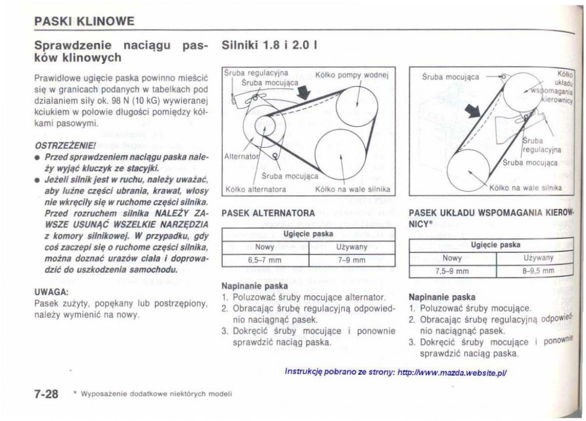 Mazda 626 IV 4 instrukcja obslugi / page 149