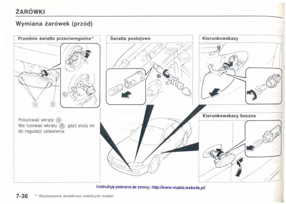 Mazda 626 IV 4 instrukcja obslugi / page 157